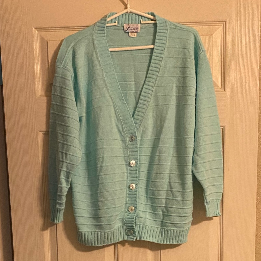 Lauren Knitwear Corp Vintage Sweater Cardi…